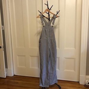Urban Outfitters BDG Ryder Striped Denim Overalls